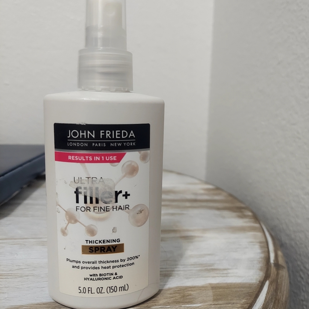 John Frieda Hair Thickener And Heat Protectant 5oz New